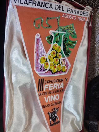 Banderín Vilafranca del Panades año 63 Ferial