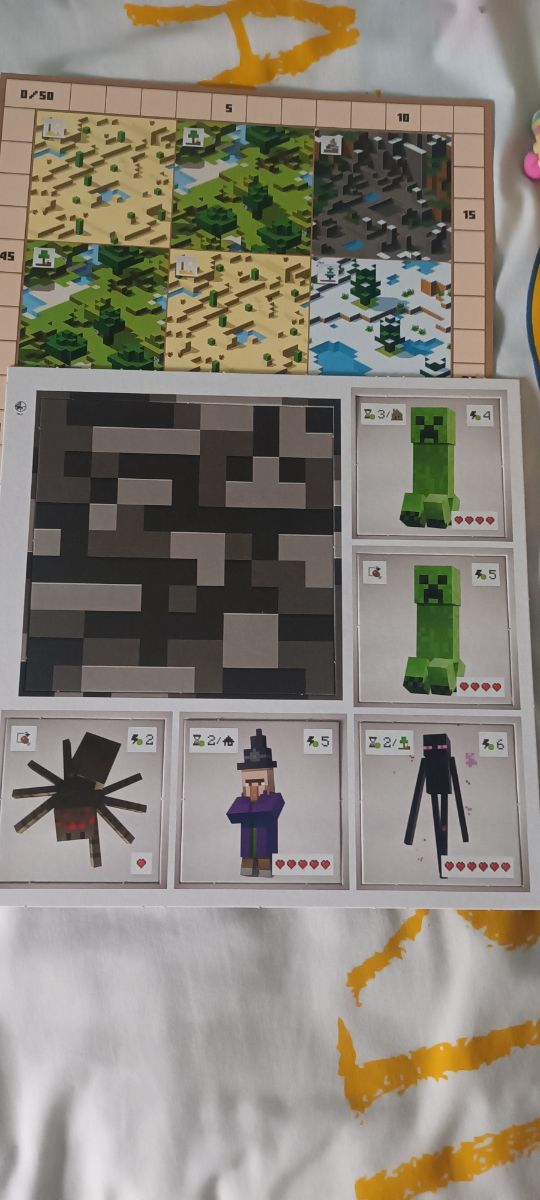 Juego de mesa Minecraft Builders& Biomes