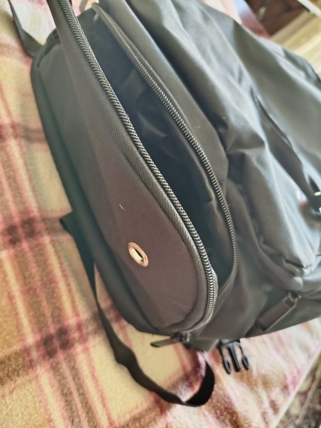 Mochila viaje cabina USB portatil calzado 45x30