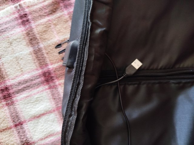 Mochila viaje cabina USB portatil calzado 45x30