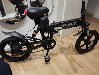 Bicicleta eléctrica plegable