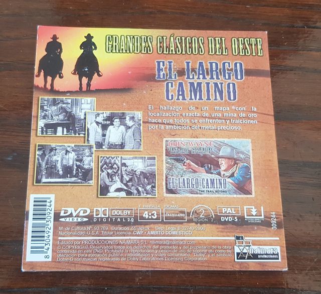 DVD Grandes clásicos del oeste