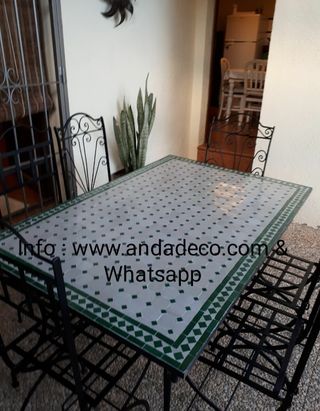Mesa de mosaico