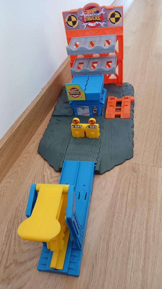 Estación de gasolinera Hot weels