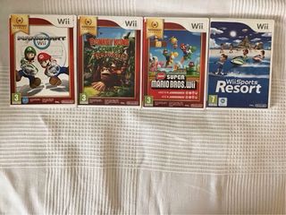  8 juegos wii mini/wii u(15€/ud)