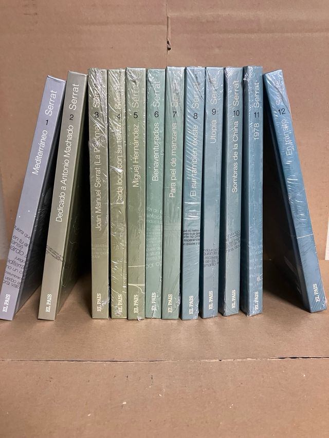 Cd Serrat “Palabras hechas canciones”