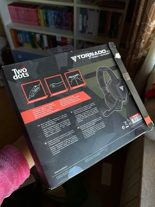 Two Dots Tornado cuffie da gaming