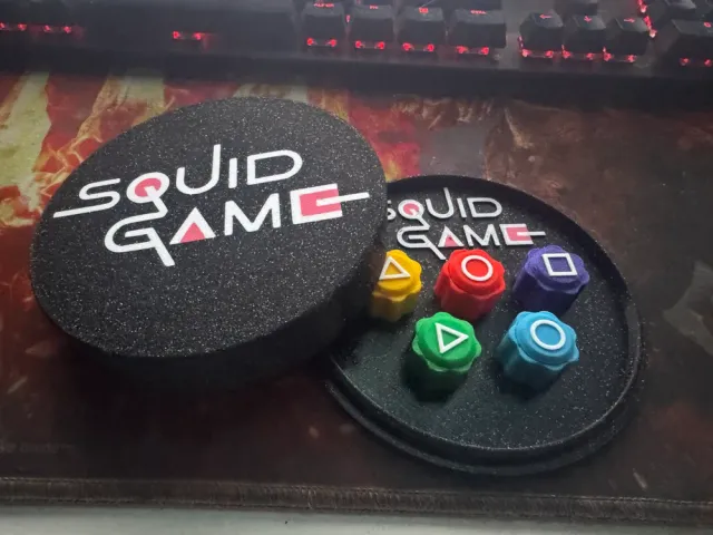 Pack Premium Squid Game: Piedra Voladora + Gonggi