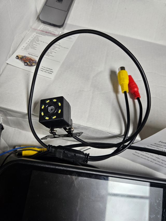 Pantalla y camara camper