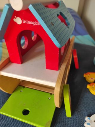 Barco Arca de Noé de madera