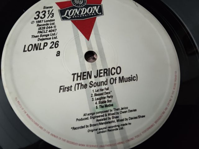 Vinilo Then Jerico