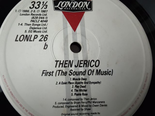 Vinilo Then Jerico