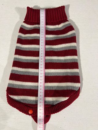 Maglioncino a righe per cani