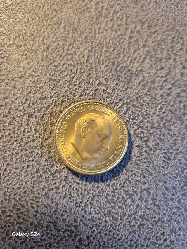 2.5 pesetas franc monete