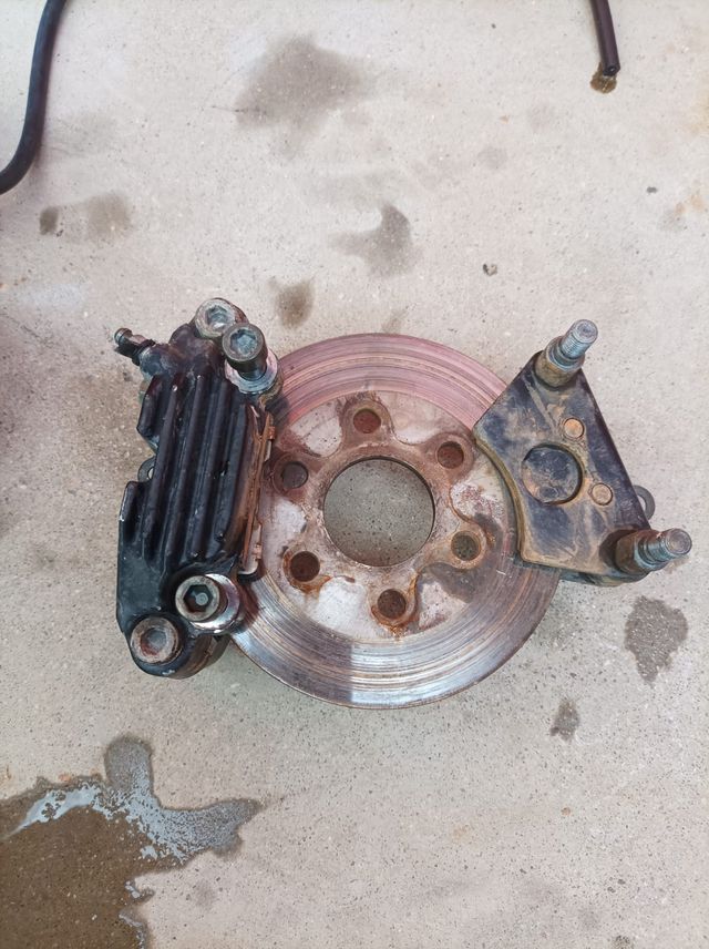 Sistema freno de mano quad atv Goes 520 max