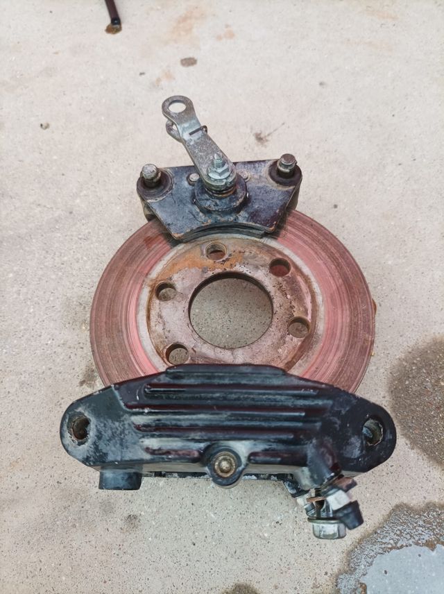 Sistema freno de mano quad atv Goes 520 max