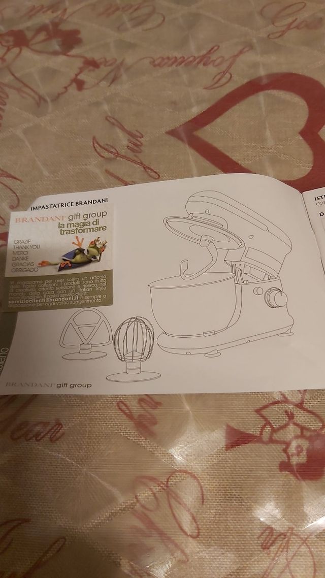 Planetaria impastatrice Brandani