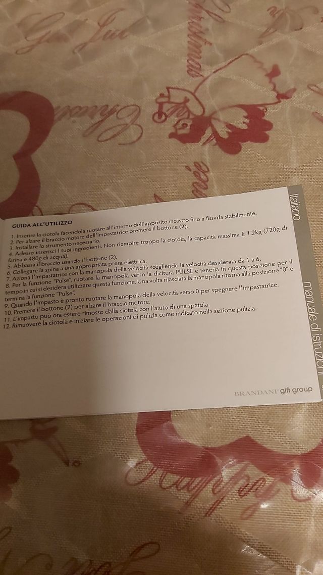 Planetaria impastatrice Brandani