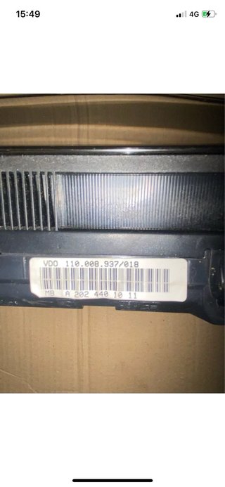 Strumentazione w202 220 cdi