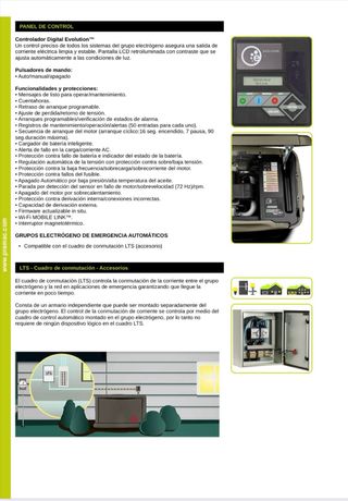 Generador PRAMAC Gas natural o GLP nuevo!!