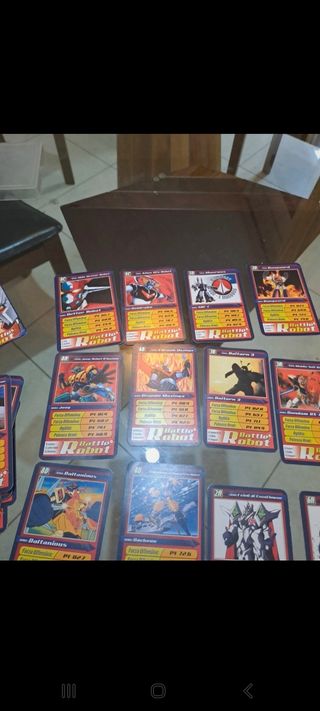 Mazzo carte jm japan magazine robot anni