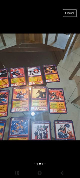 Mazzo carte jm japan magazine robot anni