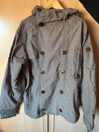 Chaqueta snowboard Burton The White Collection M