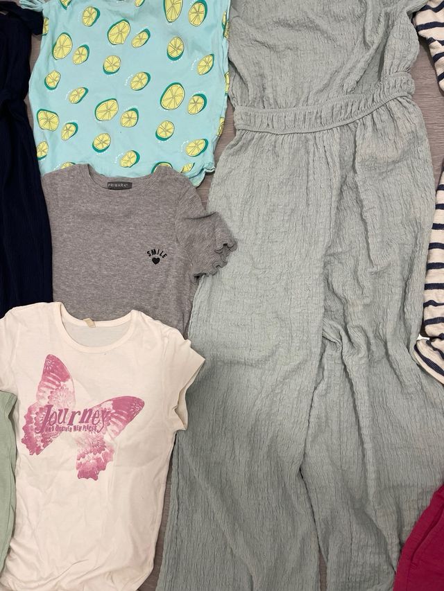 Lote ropa niña 10 años verano