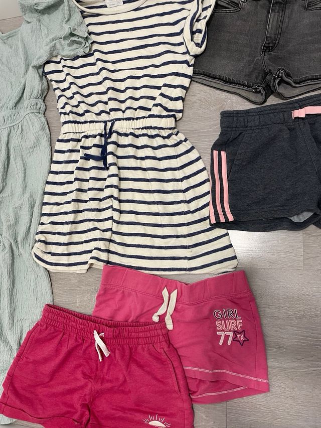 Lote ropa niña 10 años verano