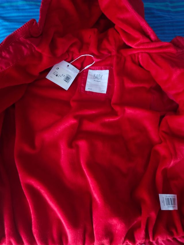 Abrigo Baby El Corte Inglés 2/3 años con etiqueta