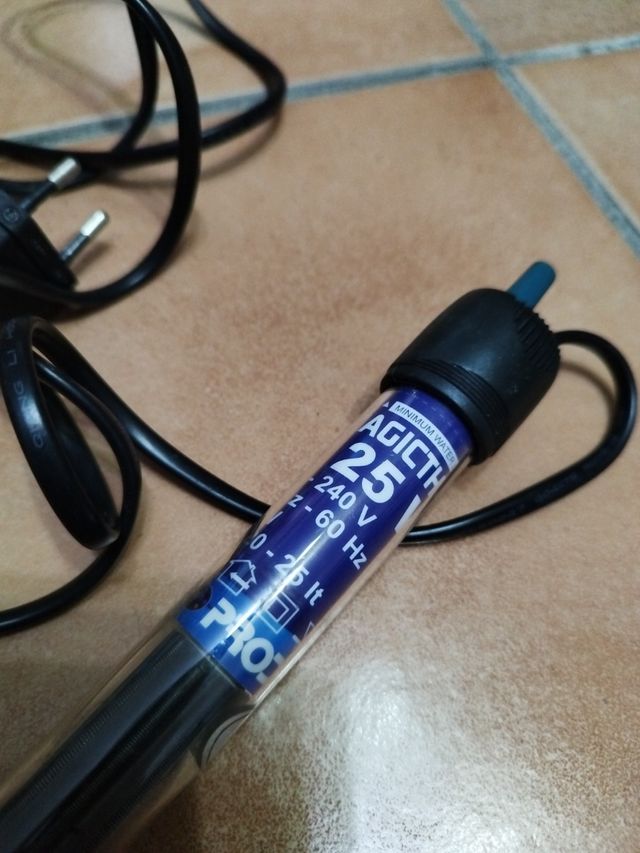 Calentador de pecera