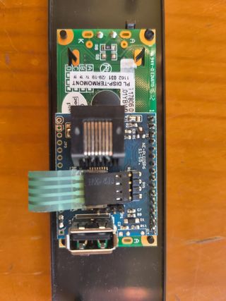 Caldaia a pellet Display