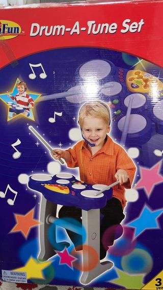 bateria musical niño