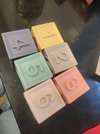 Bloques silicona estimulación temprana