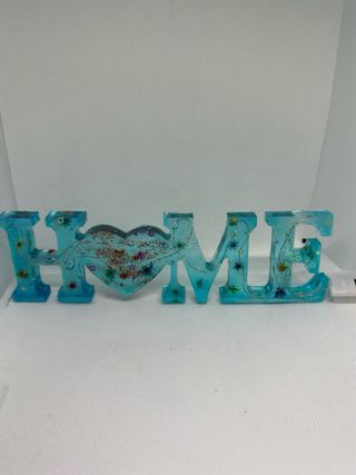 Lampada Scritta Home handmade