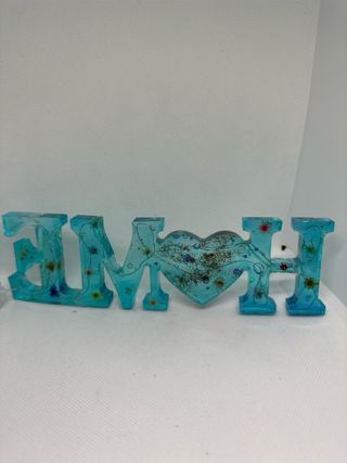 Lampada Scritta Home handmade