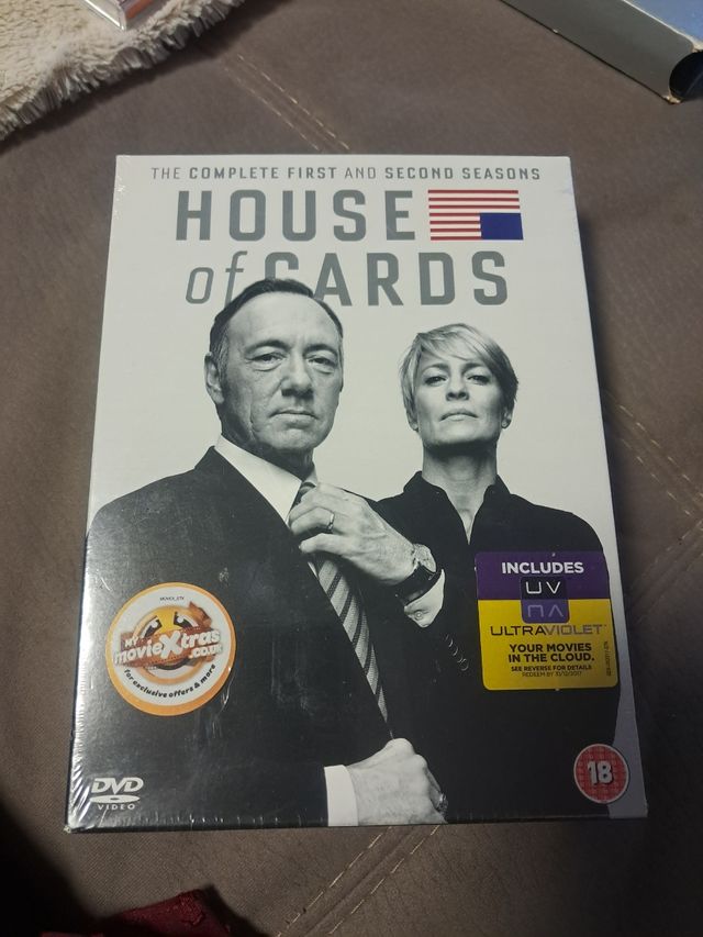 First and second seasons House of cards