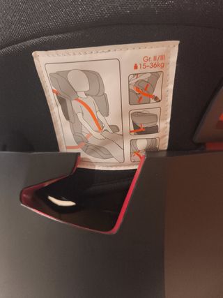 Silla coche II/III I-fix Cybex silvet