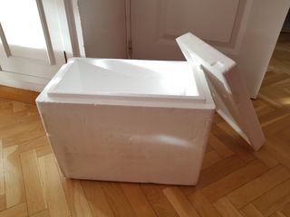 Nevera portátil de polietireno