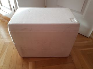 Nevera portátil de polietireno