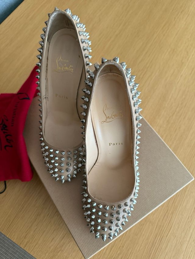 Christian Louboutin fifi spikes 100 napa