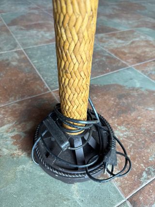 Pie de lámpara de mesa
