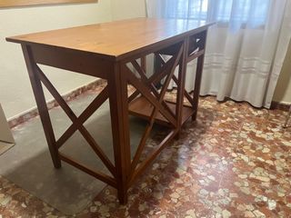 Mesa de Estudio de Pino - 110x62.5 cm - Excelente