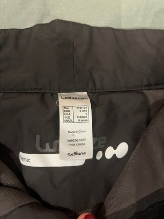 Pantalón esquí niño 6 años