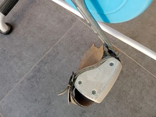 Bicicleta estática antigua