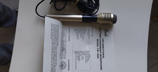 Pearl, microfono dinamico eletret