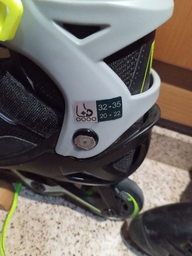 Patins em linha 32-35 + PRESENTE