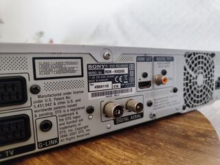 Reproductor DVD SONY con hdd