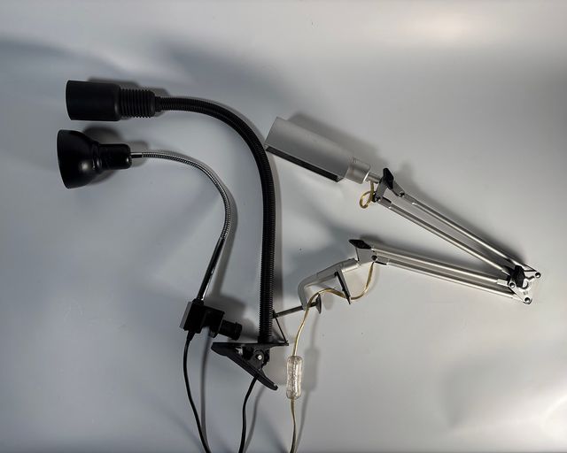 Tris di lampade da scrivania