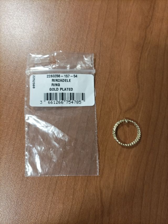 Anillo Agatha 2 en 1. Nuevo